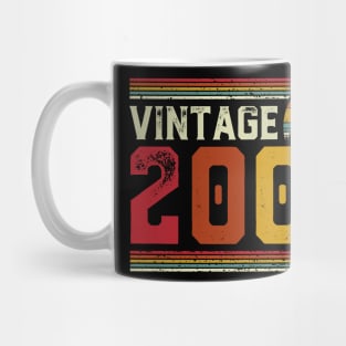 Vintage 2000 Birthday Gift Retro Style Mug